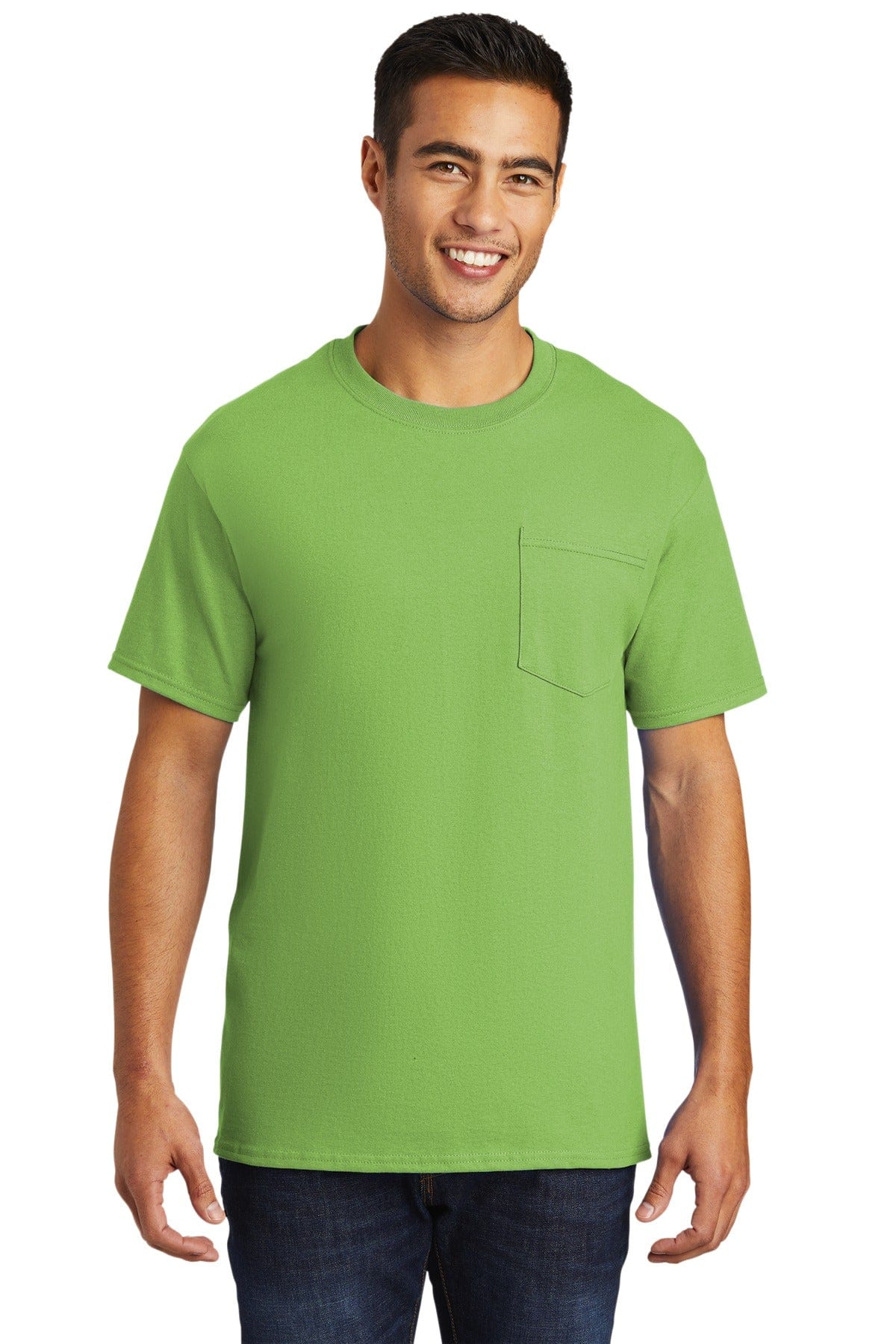 Port & Company - Tall Essential Pocket Tee. PC61PT in 