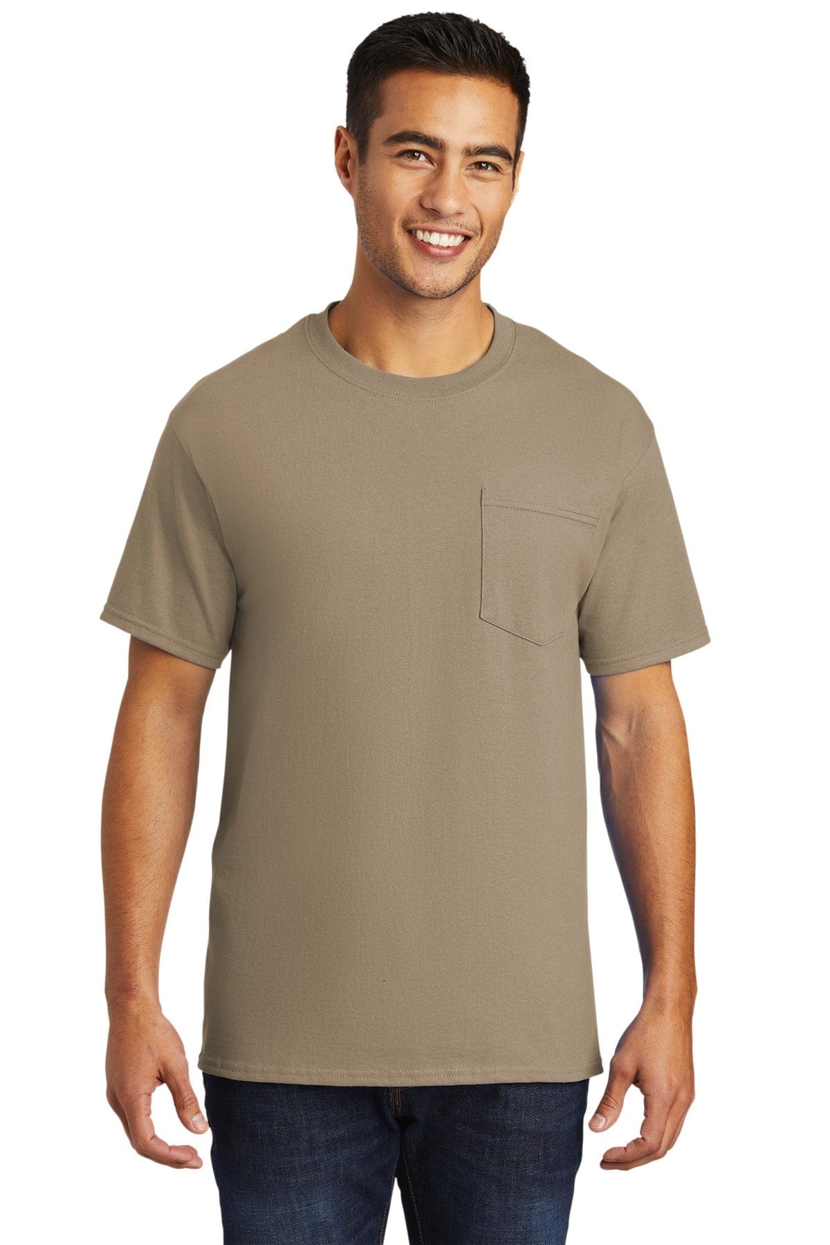 Port & Company - Tall Essential Pocket Tee. PC61PT in 