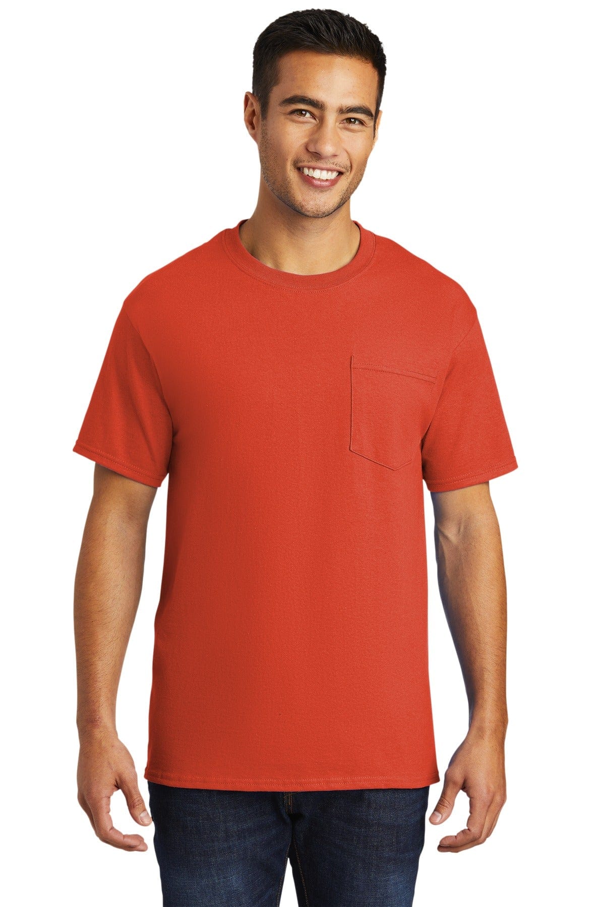 Port & Company - Tall Essential Pocket Tee. PC61PT in 