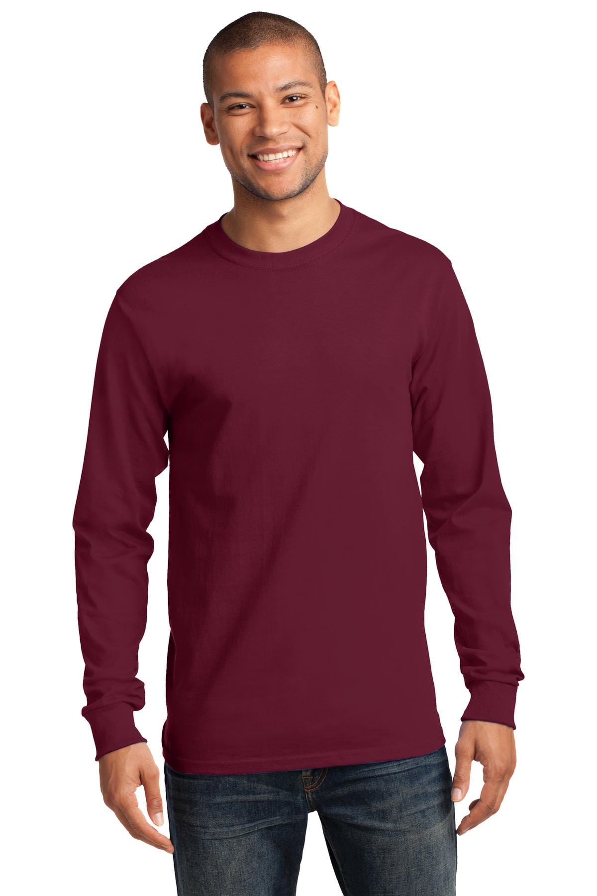 Port & Company T-Shirts Port & Company - Tall Long Sleeve Essential Tee. PC61LST