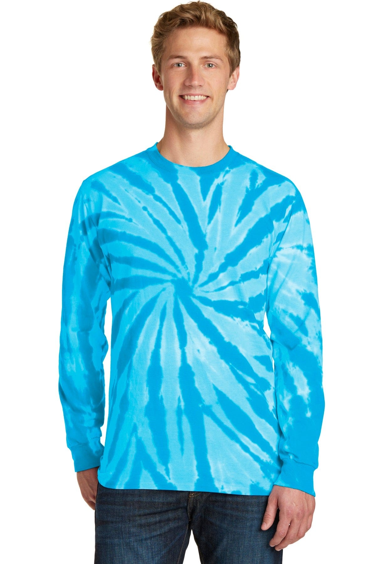 Port & Company T-Shirts Port & Company Tie-Dye Long Sleeve Tee. PC147LS