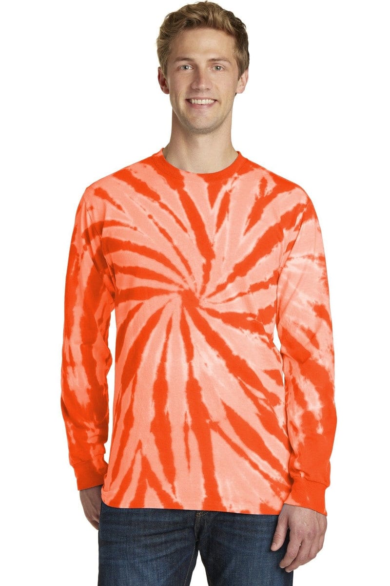 Port & Company Tie-Dye Long Sleeve Tee. PC147LS in 