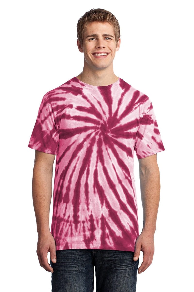 Port & Company - Tie-Dye Tee. PC147, Basic Colors in 