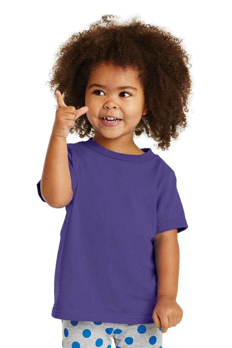 Port & Company Toddler Core Cotton Tee. CAR54T in 