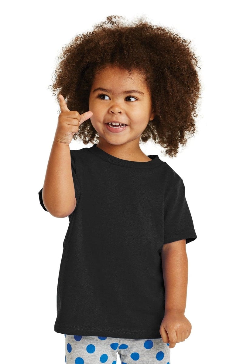 Port & Company Toddler Core Cotton Tee. CAR54T in 