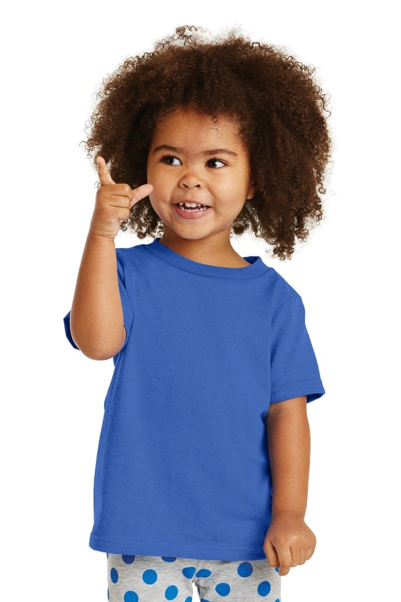 Port & Company Toddler Core Cotton Tee. CAR54T in 