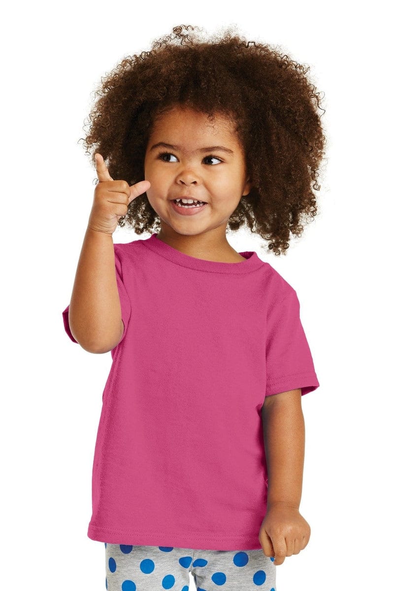 Port & Company Toddler Core Cotton Tee. CAR54T in 