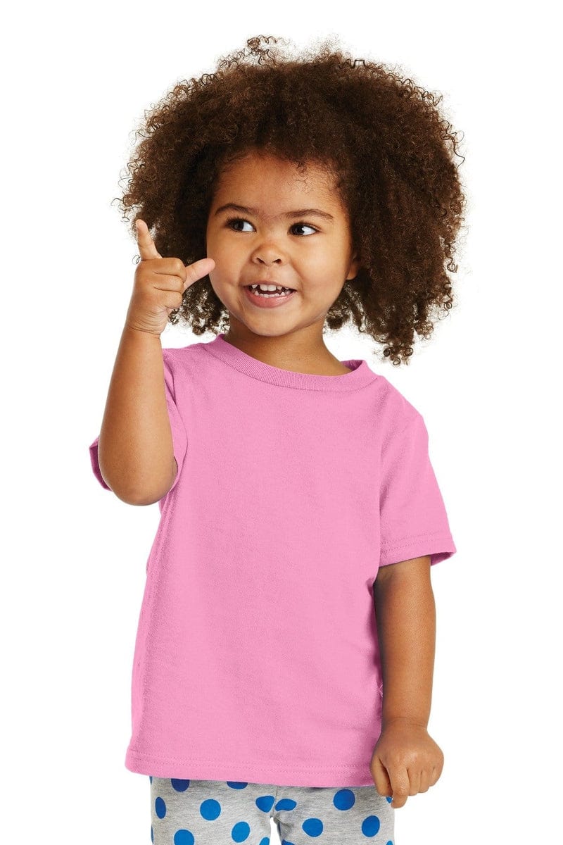 Port & Company Toddler Core Cotton Tee. CAR54T in 