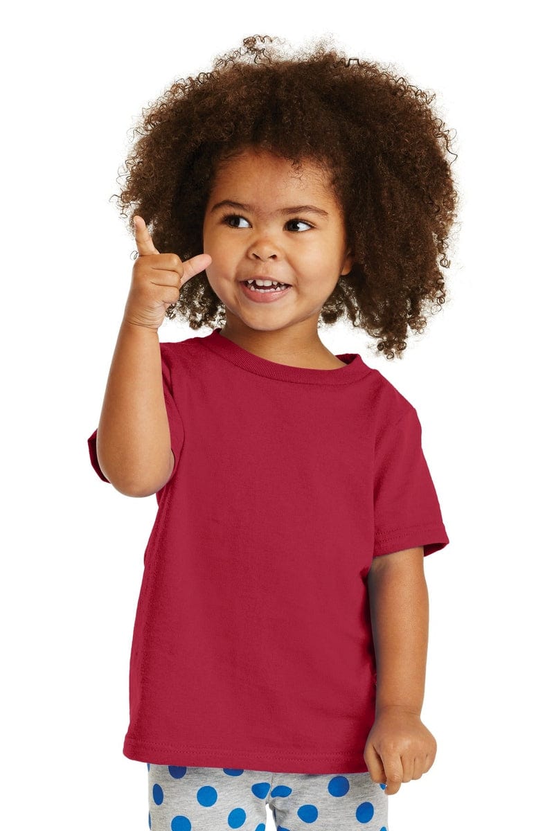 Port & Company Toddler Core Cotton Tee. CAR54T in 