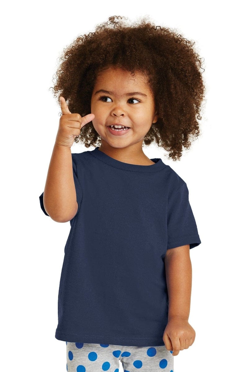 Port & Company Toddler Core Cotton Tee. CAR54T in 