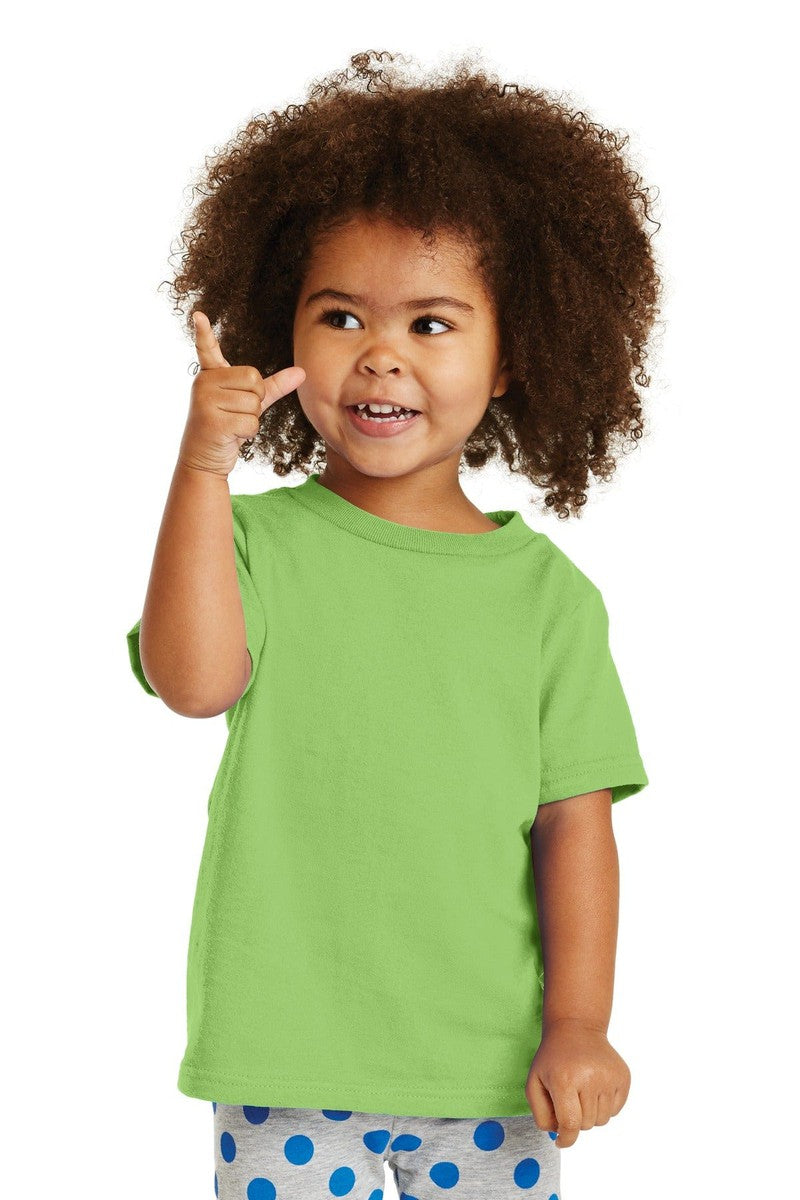 Port & Company Toddler Core Cotton Tee. CAR54T in 