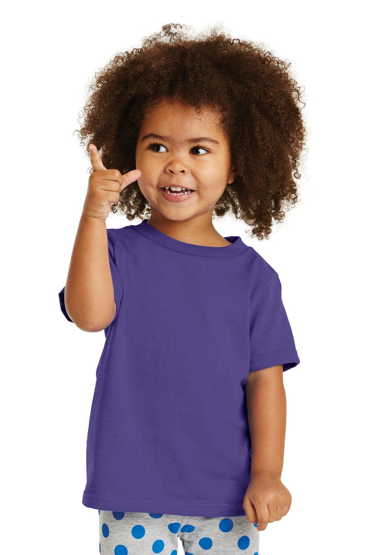 Port & Company T-Shirts 2T / Purple Port & Company Toddler Core Cotton Tee. CAR54T