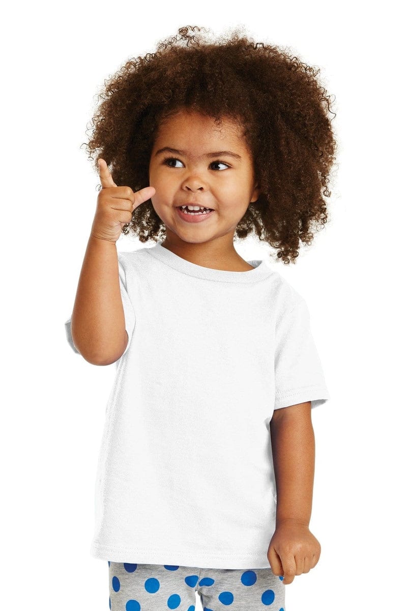 Port & Company Toddler Core Cotton Tee. CAR54T in 