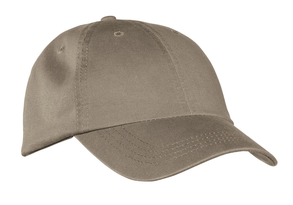 Port & Company Headwear OSFA / Khaki Port & Company Washed Twill Cap.  CP78