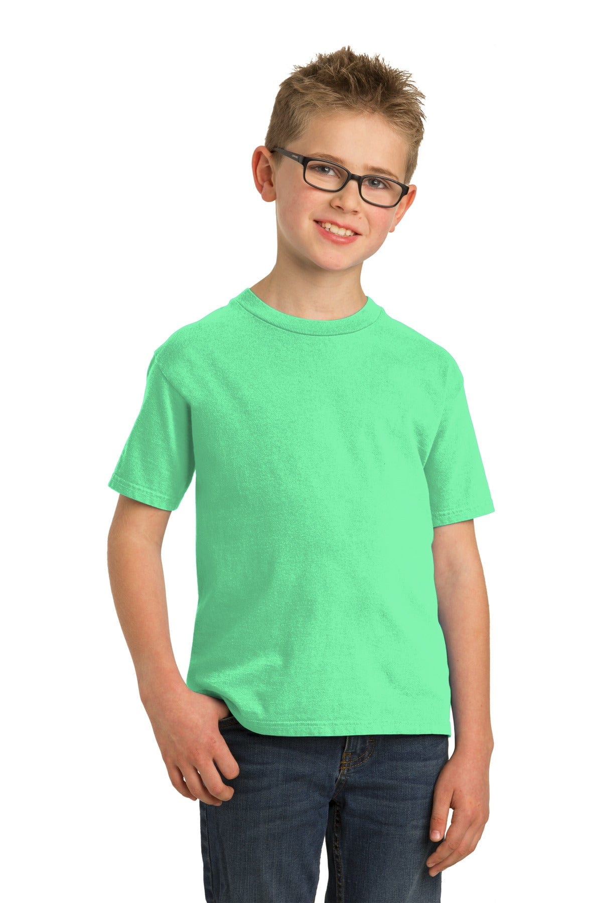 Port & Company Youth Beach Wash Garment-Dyed Tee. PC099Y in 