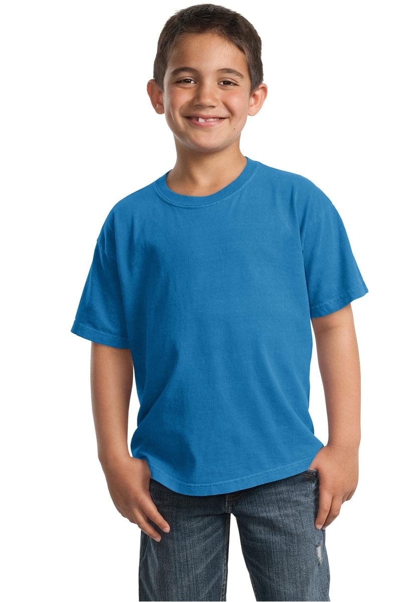 Port & Company Youth Beach Wash Garment-Dyed Tee. PC099Y in 