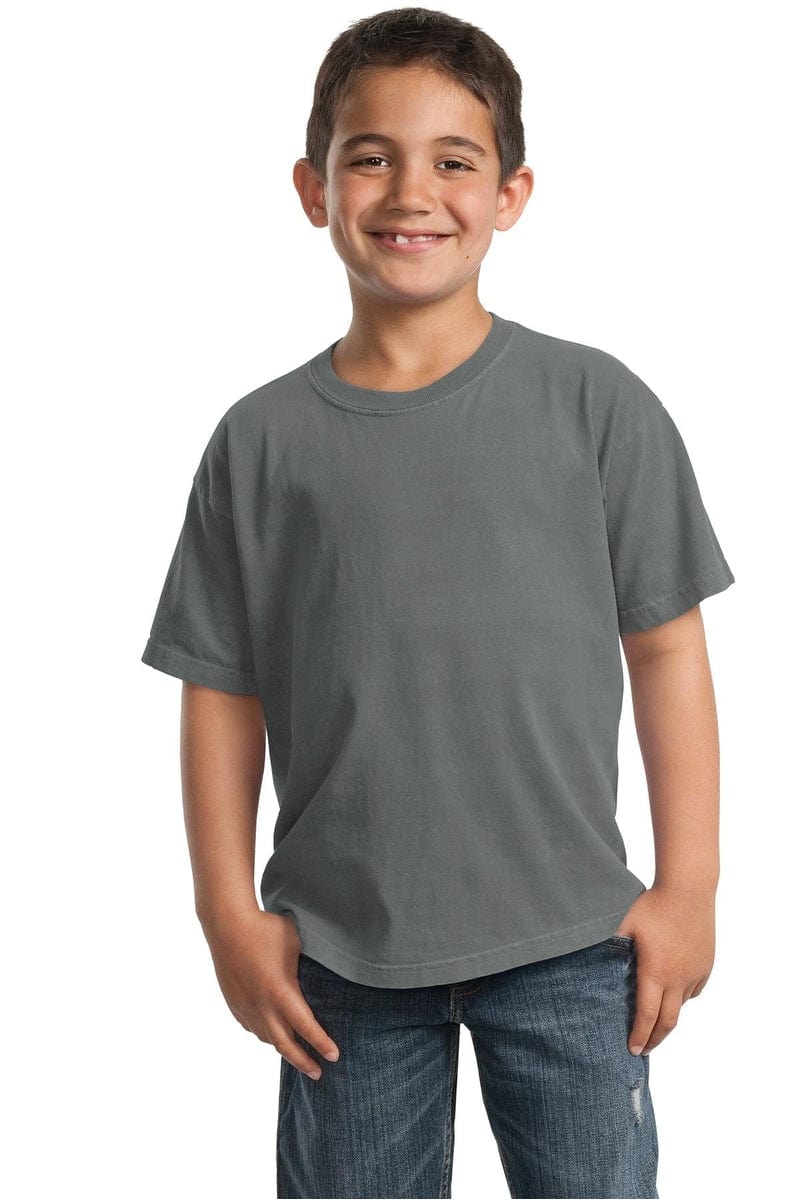 Port & Company Youth Beach Wash Garment-Dyed Tee. PC099Y in 