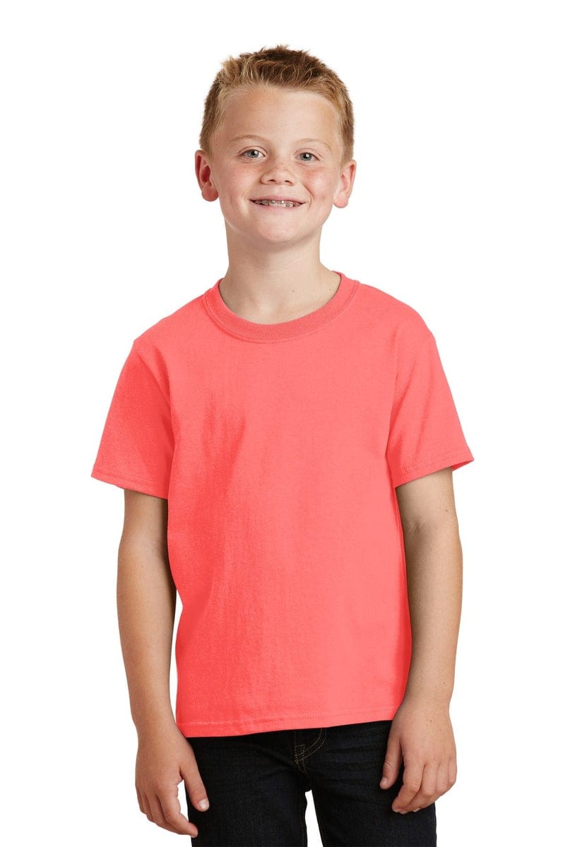 Port & Company Youth Beach Wash Garment-Dyed Tee. PC099Y in 