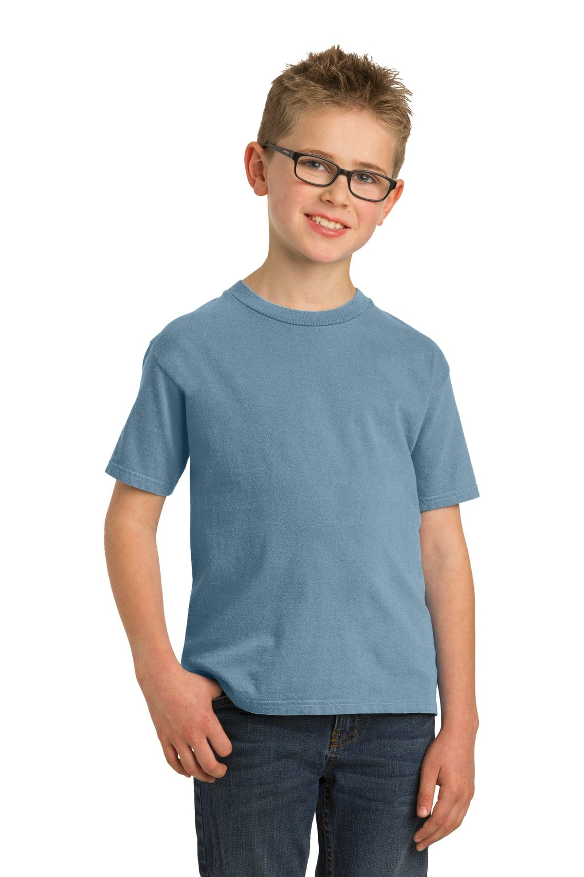 Port & Company T-Shirts XS / Mist Port & Company Youth Beach Wash Garment-Dyed Tee. PC099Y