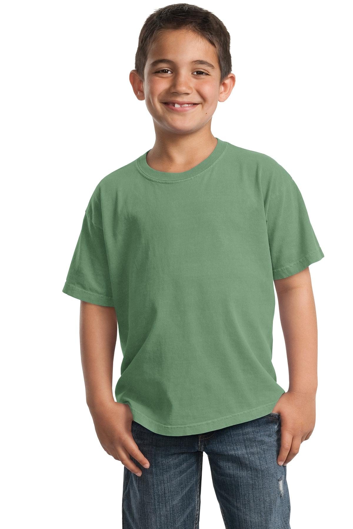 Port & Company T-Shirts XS / Safari Port & Company Youth Beach Wash Garment-Dyed Tee. PC099Y