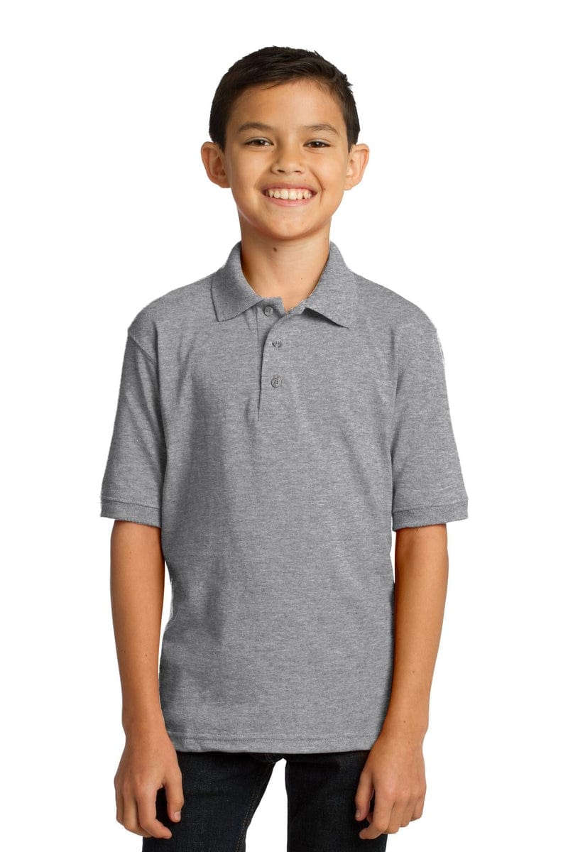 Port & Company Youth Core Blend Jersey Knit Polo. KP55Y in 