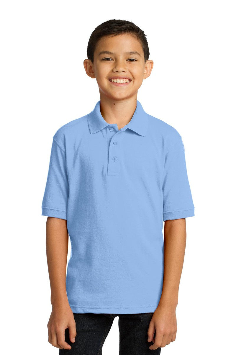Port & Company Youth Core Blend Jersey Knit Polo. KP55Y in 