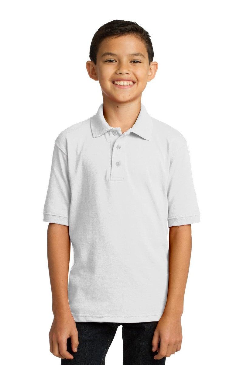 Port & Company Youth Core Blend Jersey Knit Polo. KP55Y in 
