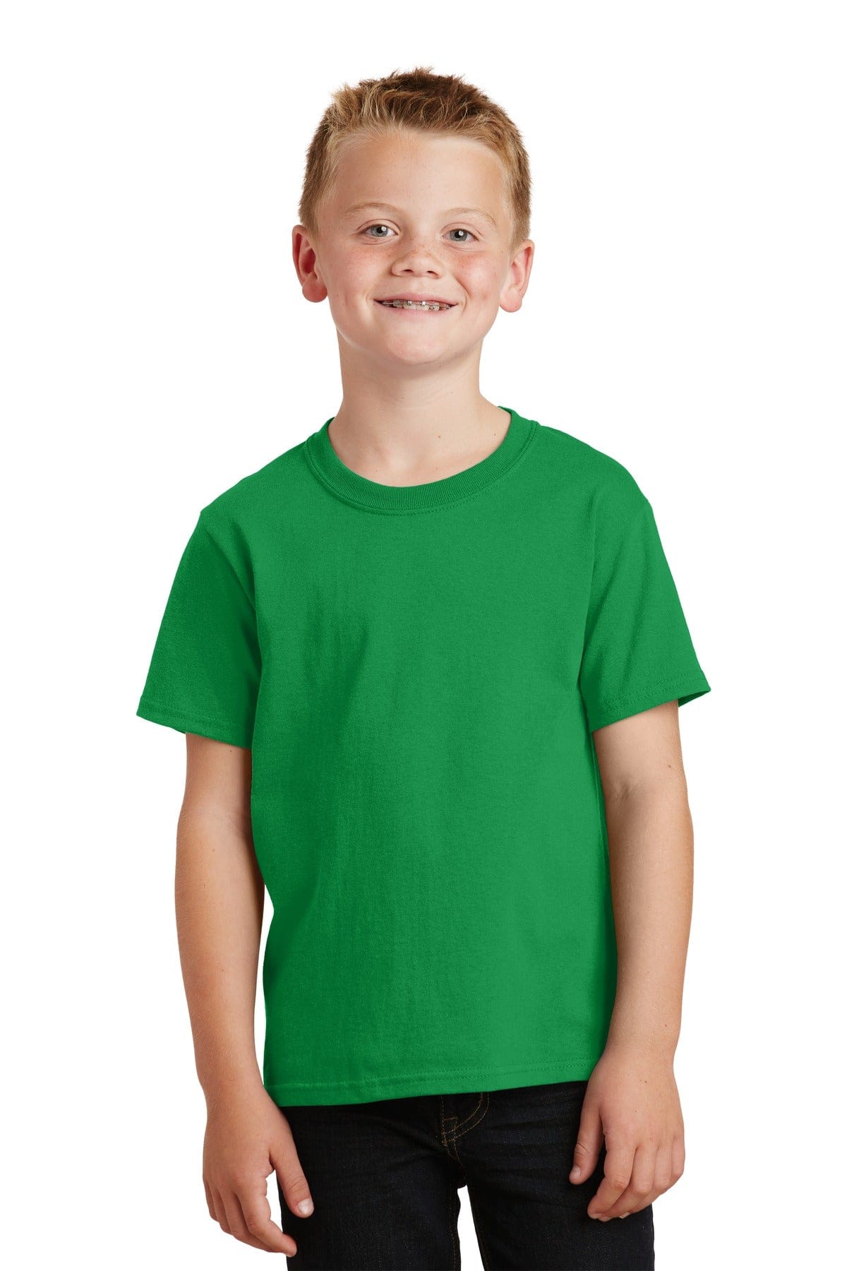 Port & Company T-Shirts Port & Company - Youth Core Cotton Tee. PC54Y, Basic Colors
