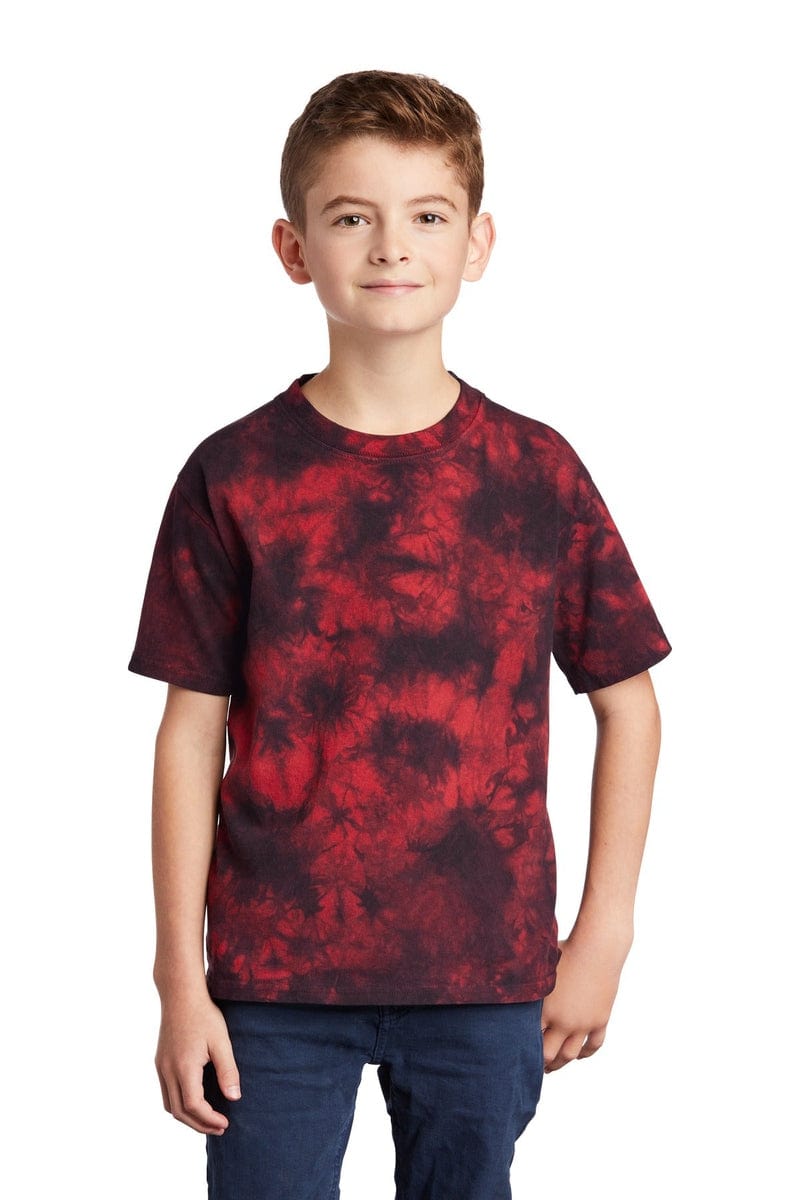 Port & Company Youth Crystal Tie-Dye Tee PC145Y in 