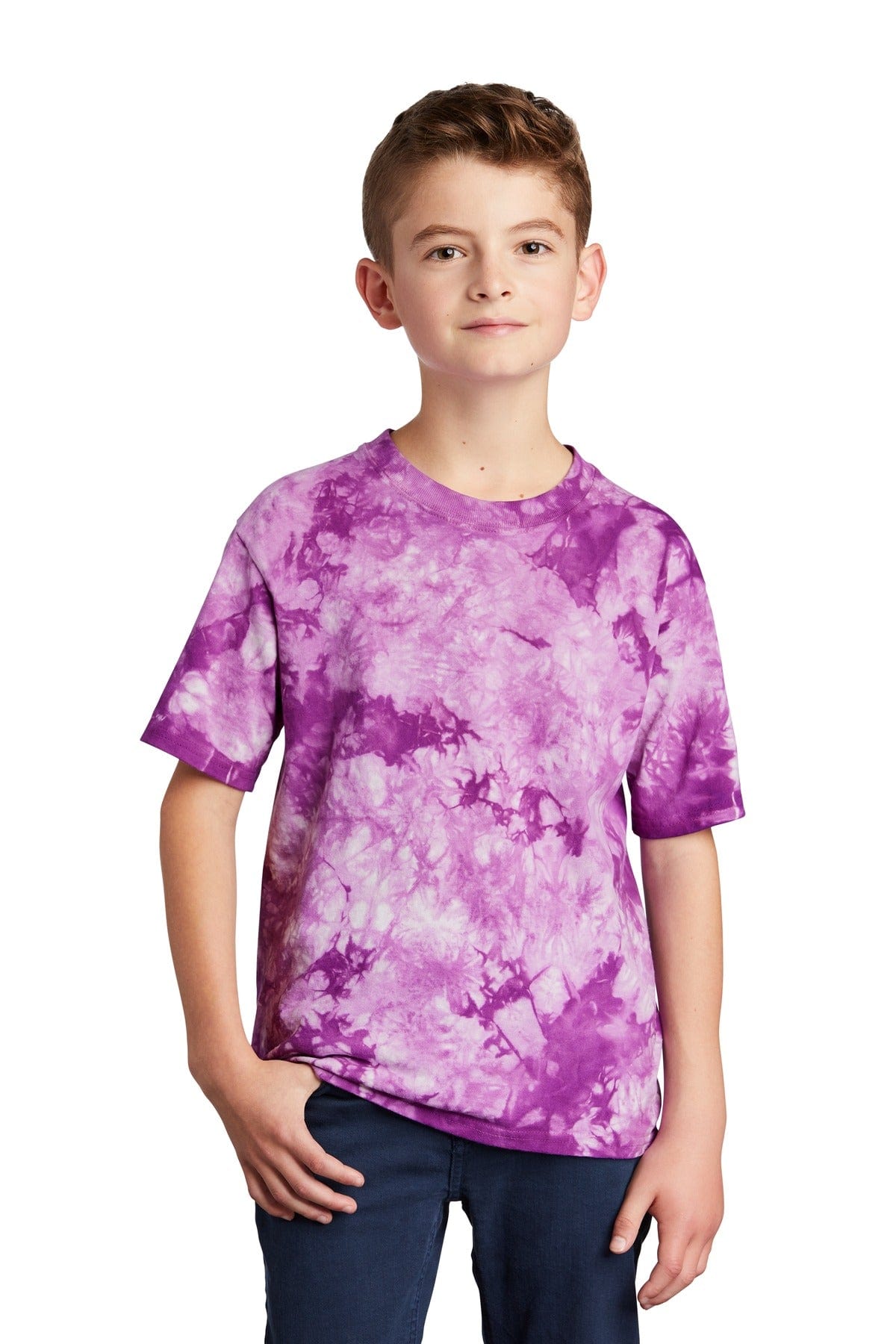 Port & Company Youth Crystal Tie-Dye Tee PC145Y in 