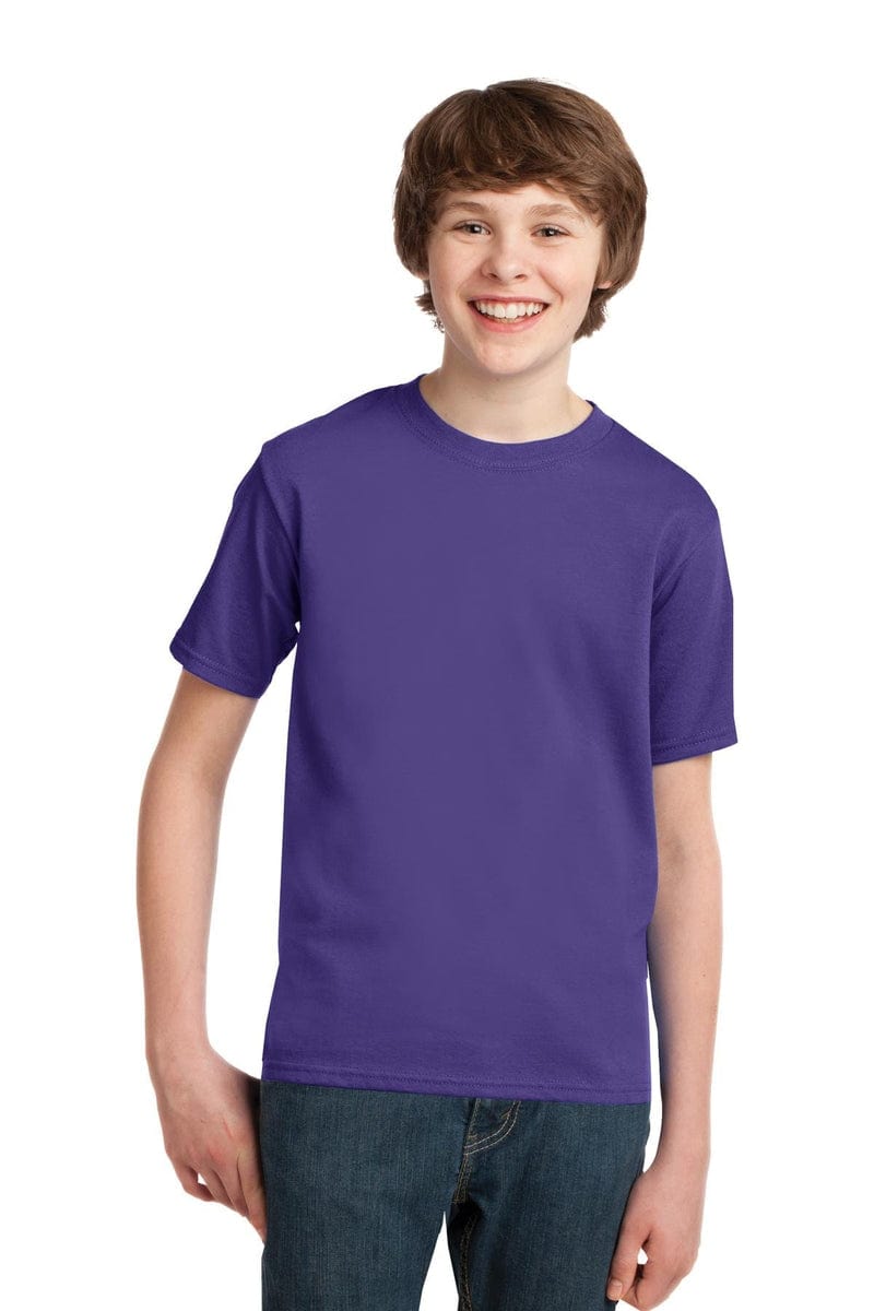 Port & Company - Youth Essential Tee. PC61Y, Basic Colors in 