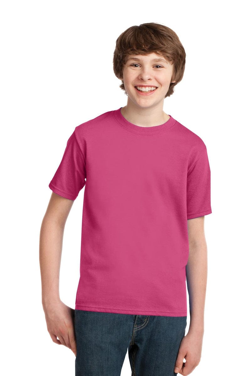 Port & Company - Youth Essential Tee. PC61Y, Basic Colors in 