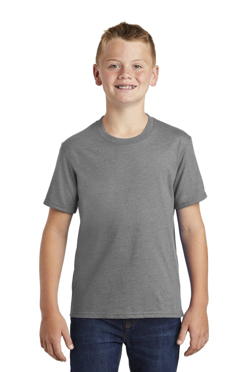 Port & Company Youth Fan Favorite Blend Tee. PC455Y in 