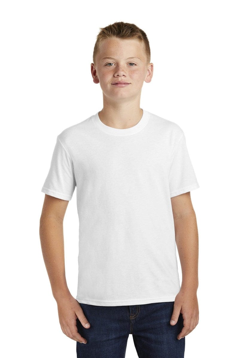 Port & Company Youth Fan Favorite Blend Tee. PC455Y in 