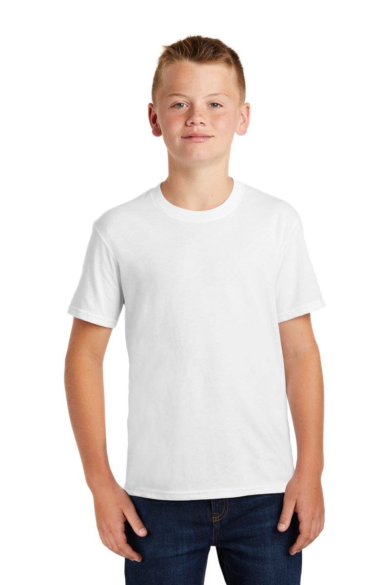 Port & Company Youth Fan Favorite Blend Tee. PC455Y in 