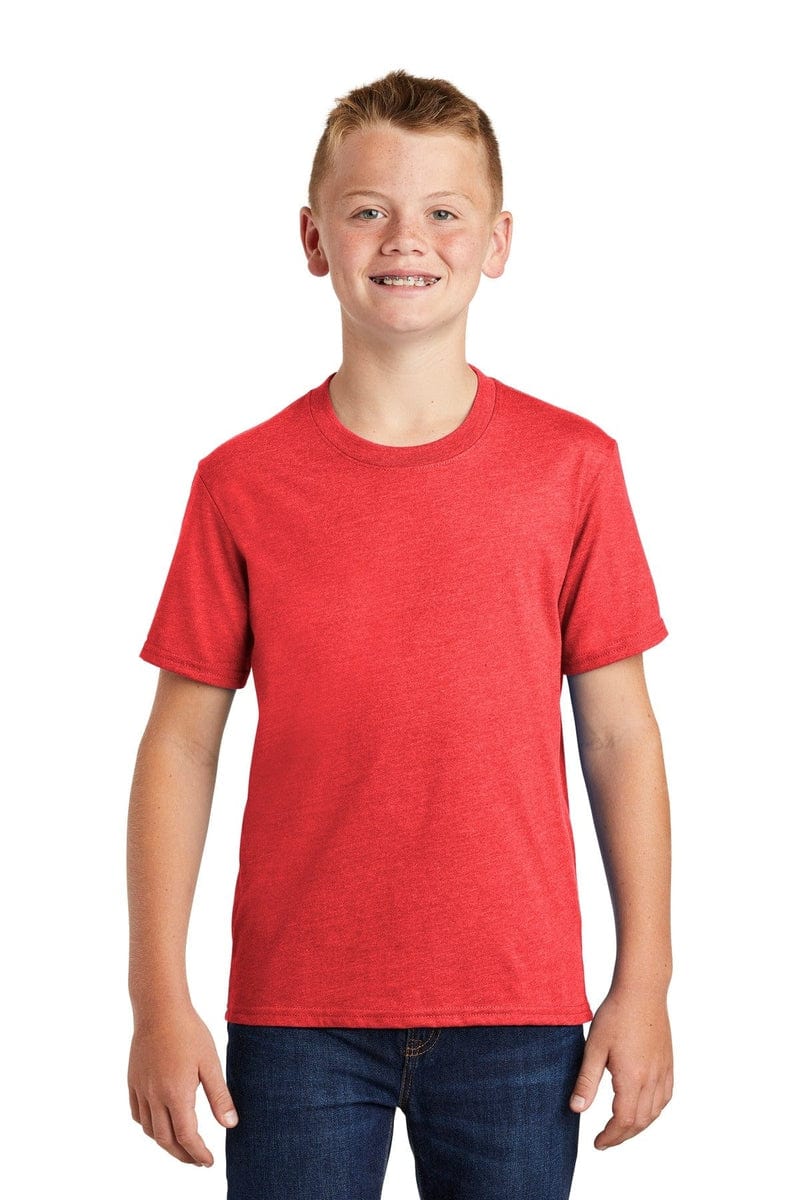 Port & Company Youth Fan Favorite Blend Tee. PC455Y in 