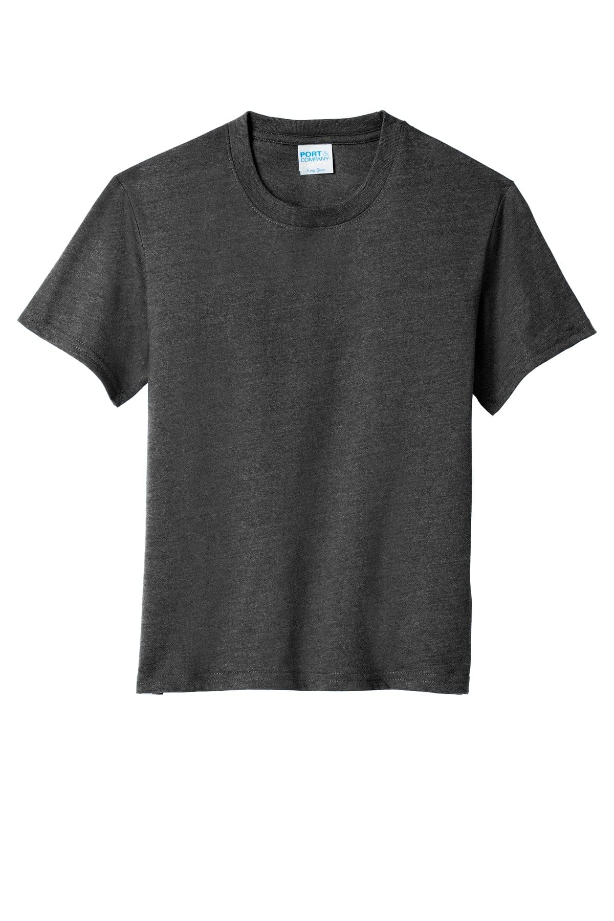 Port & Company T-Shirts XS / Black Heather Port & Company Youth Fan Favorite Blend Tee. PC455Y