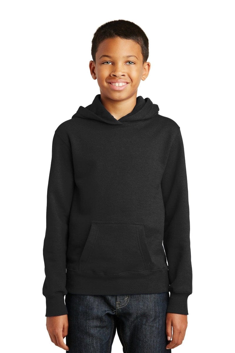 Port & Company Youth Fan Favorite Fleece Pullover Hooded Sweatshirt. PC850YH in 