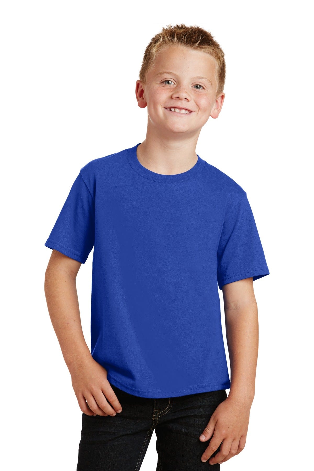 Port & Company Youth Fan Favorite Tee. PC450Y in 