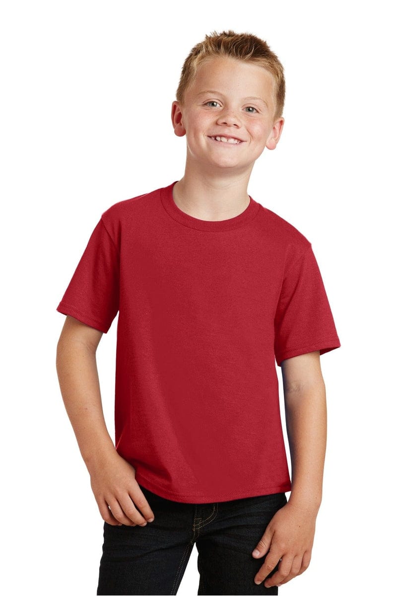 Port & Company Youth Fan Favorite Tee. PC450Y in 