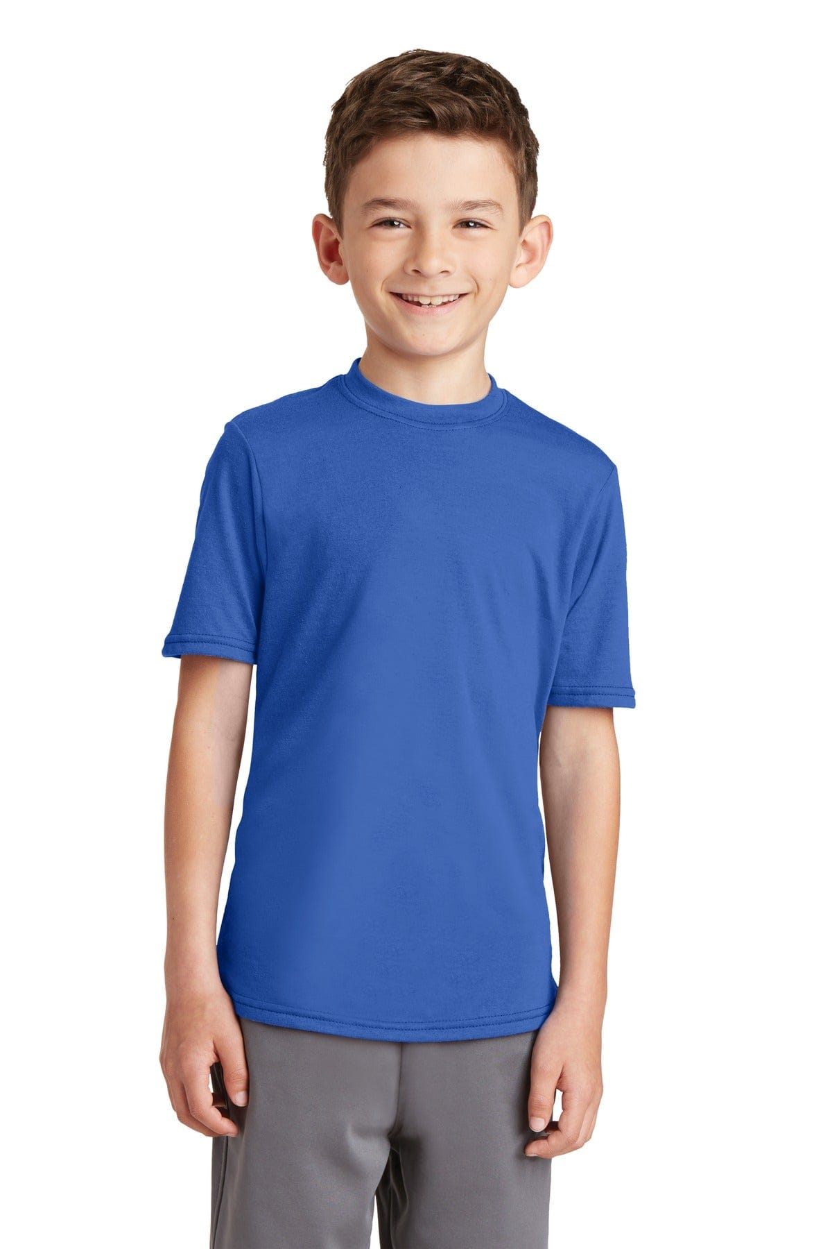 Port & Company T-Shirts XS / True Royal Port & Company Youth Performance Blend Tee. PC381Y
