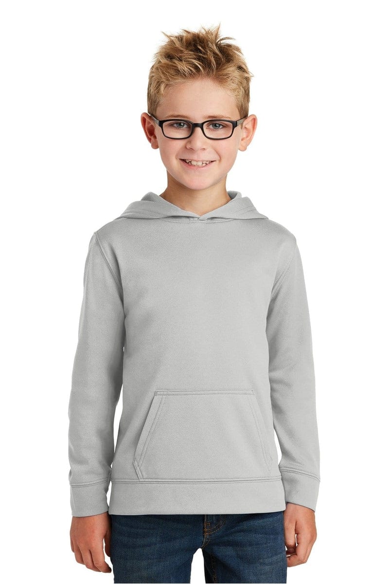 Port & Company Youth Performance Fleece Pullover Hooded Sweatshirt. PC590YH in 