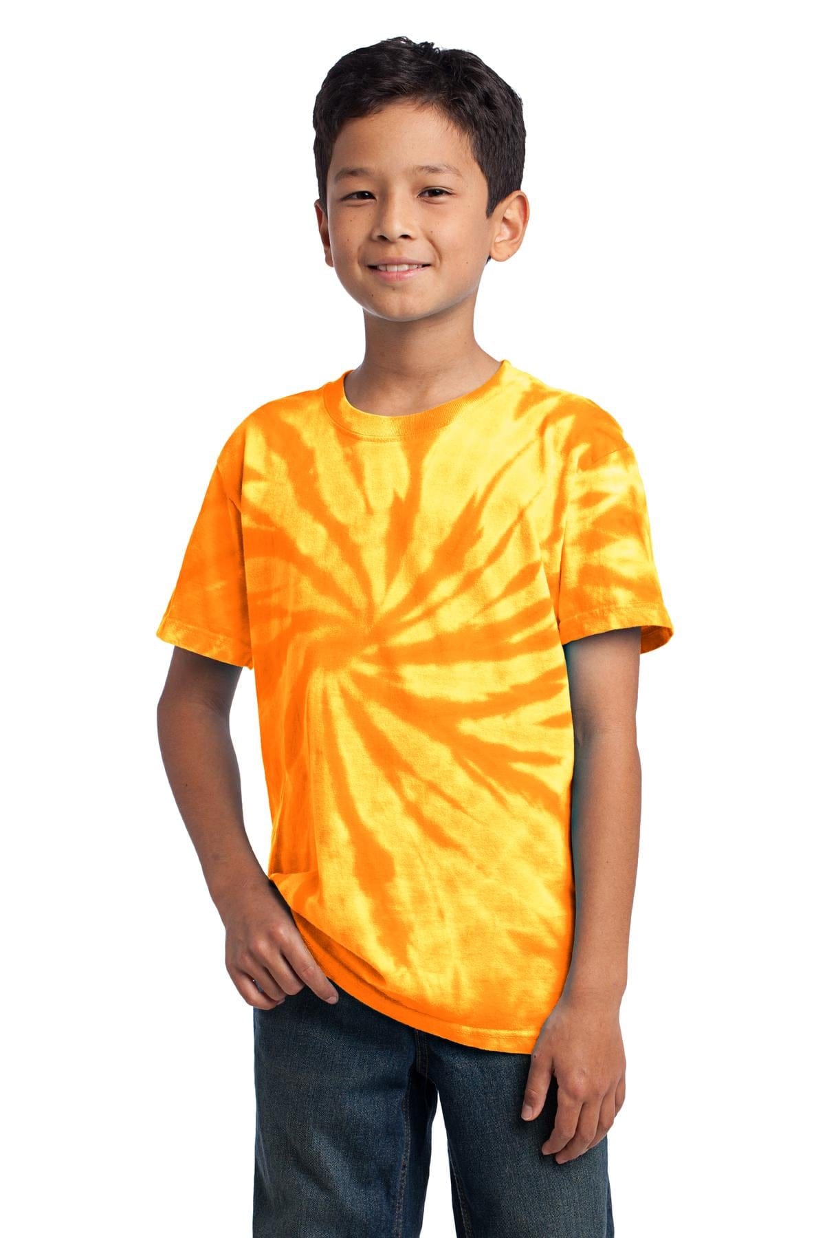 Port & Company T-Shirts XS / Gold Port & Company - Youth Tie-Dye Tee. PC147Y