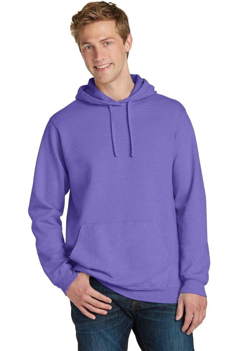 Port & Company ® Beach Wash ™ Garment-Dyed Pullover Hooded Sweatshirt. PC098H