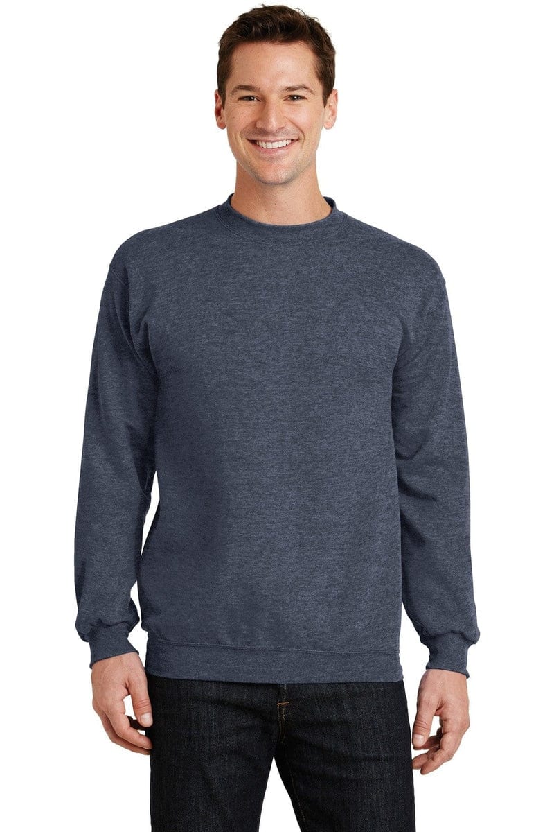 Port & Company ® - Core Fleece Crewneck Sweatshirt. PC78, Basic Colors
