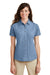 Port & Company ® - Ladies Short Sleeve Value Denim Shirt. LSP11