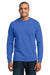 Port & Company ® - Long Sleeve Core Blend Tee. PC55LS, Traditional Colors