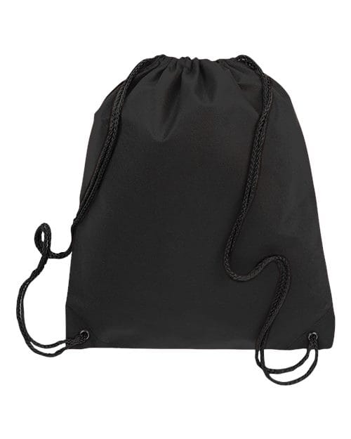 Q-Tees Q1235-Non-Woven Sportpack in Black