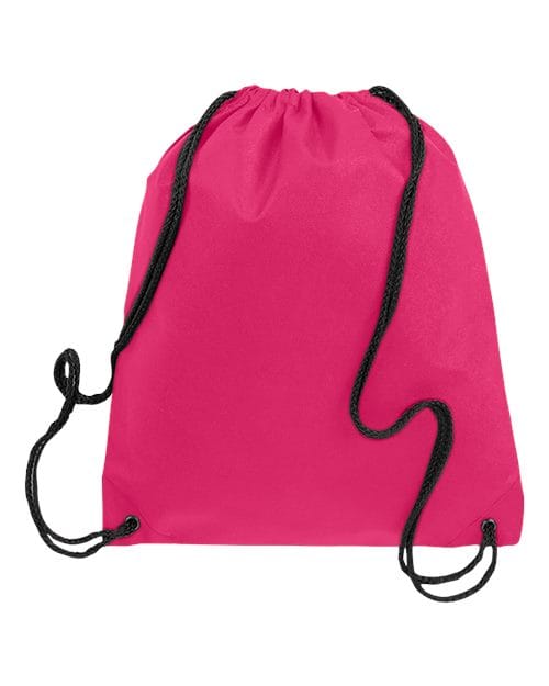 Q-Tees Q1235-Non-Woven Sportpack in Hot Pink