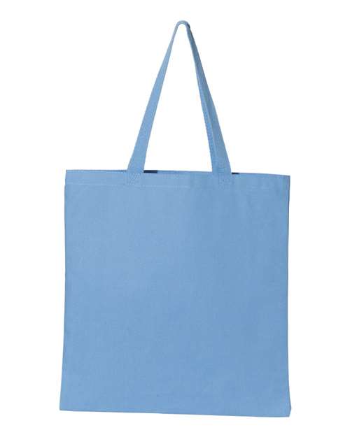 Q-Tees Q800-Promotional Tote in Carolina Blue